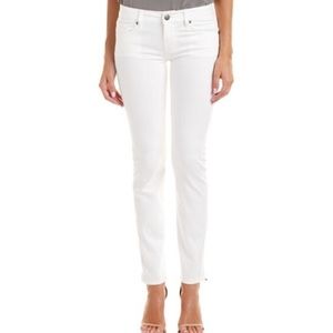 Cabi Slimmie Stretch White Jeans